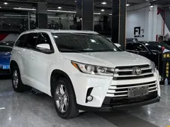 2018 Toyota Highlander 2.0T 4WD Luxury 7, белый — фото 3