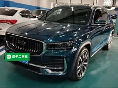 2021 Geely Monjaro 2.0TD DCT EVO 2WD Premium, синий — фото 1