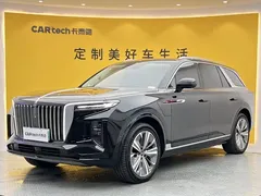 2022 Hongqi E-HS9 690km 6-seat, чёрный — фото 9