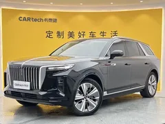 2022 Hongqi E-HS9 690km 6-seat, чёрный — фото 11
