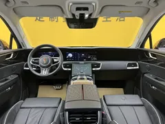 2022 Hongqi E-HS9 690km 6-seat, чёрный — фото 12