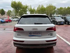 2022 Audi Q5L 40T Luxury, белый — фото 5