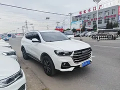2021 Haval H6 1.5T AT Guochao Urban, белый — фото 3