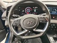2021 Hyundai Elantra 1.5L CVT LUX Premium, синий — фото 11