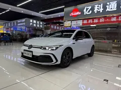 2023 Volkswagen Golf 280TSI DSG R-Line, белый — фото 1