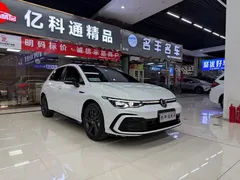 2023 Volkswagen Golf 280TSI DSG R-Line, белый — фото 3