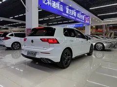 2023 Volkswagen Golf 280TSI DSG R-Line, белый — фото 5