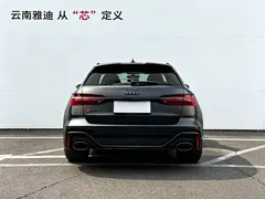 2022 Audi RS 6 4.0T Avant, чёрный — фото 5