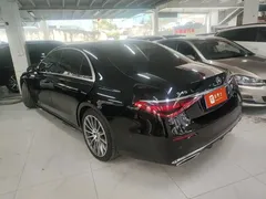 2021 Mercedes-Benz S-Class S 450 L 4MATIC, чёрный — фото 3