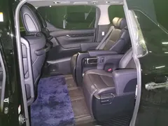 2020 Toyota Vellfire Hybrid 2.5L HV Luxury, чёрный — фото 11