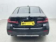 2021 BMW 5 Series 530Li Premium M Sport Package, чёрный — фото 5