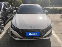 2022 Hyundai Elantra 1.5L CVT GLX Elite, белый — фото 2
