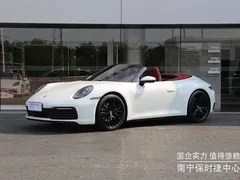 2020 Porsche 911 Carrera Cabriolet 3.0T, белый — фото 1