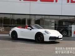 2020 Porsche 911 Carrera Cabriolet 3.0T, белый — фото 2