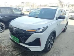 2022 Changan CS55 PLUS 2nd Gen 1.5T DCT Luxury, белый — фото 1