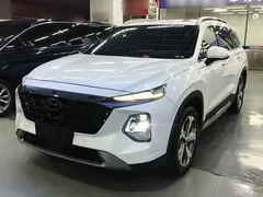 2023 Hyundai Santa Fe 380T GDi AT 2WD GLX Elite, белый — фото 2