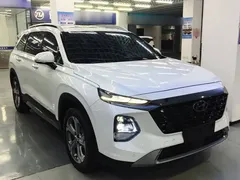 2023 Hyundai Santa Fe 380T GDi AT 2WD GLX Elite, белый — фото 4