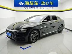 2023 BYD Han PHEV Champion 121KM Premium, чёрный — фото 1
