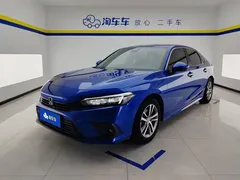2022 Honda Civic 240Turbo CVT, синий — фото 1