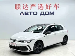 2023 Volkswagen Golf 280TSI DSG R-Line Lite, белый — фото 1