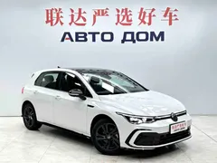 2023 Volkswagen Golf 280TSI DSG R-Line Lite, белый — фото 3