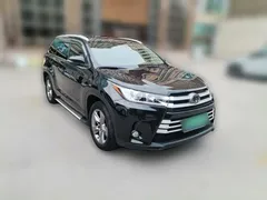 2021 Toyota Highlander 2.0T 4WD Luxury 7, чёрный — фото 3