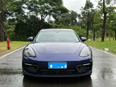 2021 Porsche Panamera 2.9T, синий — фото 2