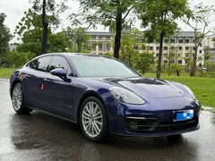 2021 Porsche Panamera 2.9T, синий — фото 3