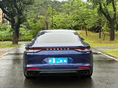 2021 Porsche Panamera 2.9T, синий — фото 8