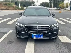 2021 Mercedes-Benz S-Class S 400 L Business, чёрный — фото 2