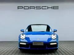2022 Porsche 911 Turbo S 3.7T, синий — фото 2