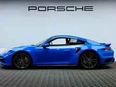 2022 Porsche 911 Turbo S 3.7T, синий — фото 4