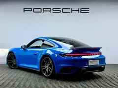 2022 Porsche 911 Turbo S 3.7T, синий — фото 5
