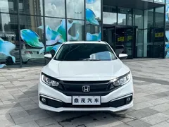 2019 Honda Civic 220TURBO CVT, белый — фото 2