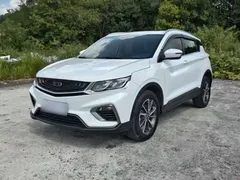 2021 Geely Coolray 1.4T DCT Diamond, белый — фото 1