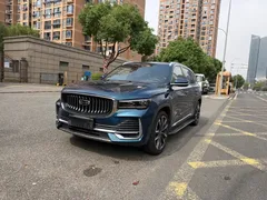 2021 Geely Monjaro 2.0TD DCT 2WD EVO Premium, синий — фото 1