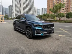2021 Geely Monjaro 2.0TD DCT 2WD EVO Premium, синий — фото 3