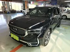 2021 Geely Monjaro 2.0TD DCT EVO 2WD Flagship, чёрный — фото 2
