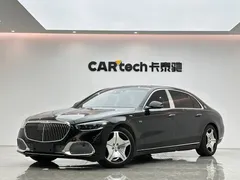 2021 Mercedes-Benz Maybach S-Class S 480 4MATIC, чёрный — фото 1