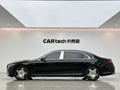 2021 Mercedes-Benz Maybach S-Class S 480 4MATIC, чёрный — фото 2