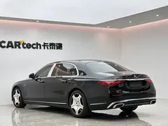 2021 Mercedes-Benz Maybach S-Class S 480 4MATIC, чёрный — фото 3