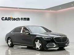 2021 Mercedes-Benz Maybach S-Class S 480 4MATIC, чёрный — фото 6
