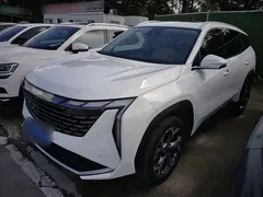 2023 Geely Atlas L 2.0TD DCT Premium, белый — фото 2