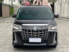 2021 Toyota Alphard Hybrid 2.5L Premium, чёрный — фото 2