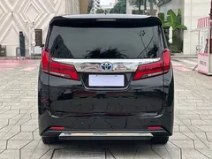 2021 Toyota Alphard Hybrid 2.5L Premium, чёрный — фото 5