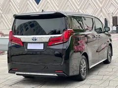 2021 Toyota Alphard Hybrid 2.5L Premium, чёрный — фото 6