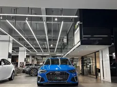 2020 Audi S4 3.0TFSI, синий — фото 2