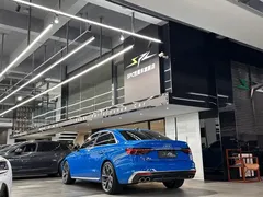 2020 Audi S4 3.0TFSI, синий — фото 16