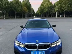 2021 BMW 3 Series 325Li M Sport Package, синий — фото 2