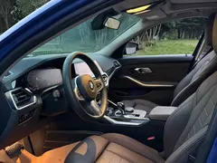 2021 BMW 3 Series 325Li M Sport Package, синий — фото 4